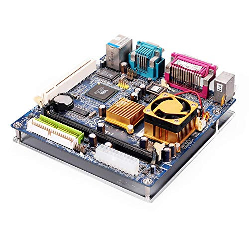 ITX Computer Open Air Case Bracket Acrylic DIY Bare PC Frame for ITX motherbar Support Graphics Card Black