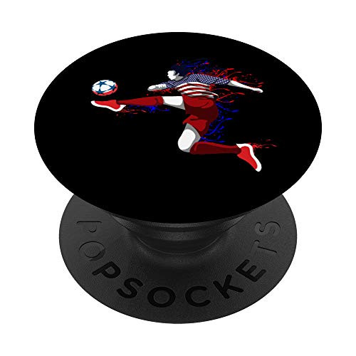 America Soccer American Flag Football Lover Gifts PopSockets PopGrip Swappable Grip for Phones and Tablets America Soccer American Flag Football Lover Gifts PopSockets PopGrip Swappable Grip for Phones and Tablets