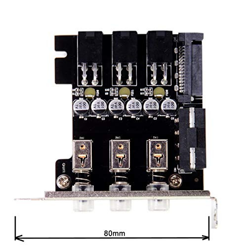 CY Hard Disk Control System Intelligent Control Management System HDD SSD Power Switch with Low Profile Bracket