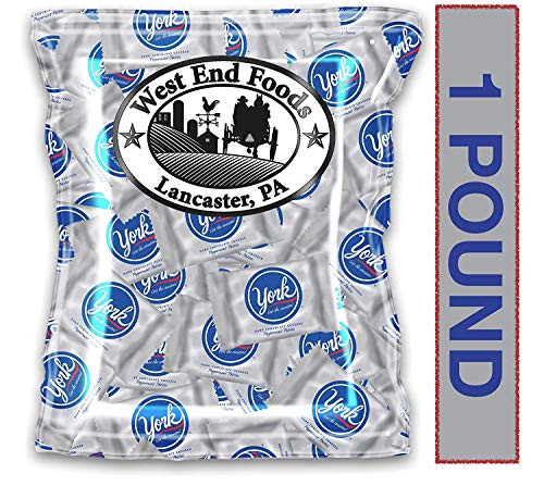 York Peppermint Patties 1 Pound Bulk Chocolate Candy Pack Individually Wrapped Snacks for Christmas Candy Gifts and Holiday Treats Chocolate Mints for Stocking Stuffers York Peppermint Patties 1 Pound Bulk Chocolate Candy Pack Individually Wrapped Snacks for Christmas Candy Gifts and Holiday Treats Chocolate Mints for Stocking Stuffers