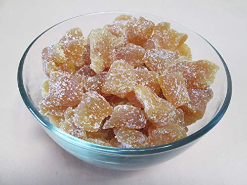 Crystallized Candied Ginger Chunks-Unsulfured 1 pound