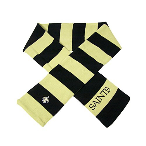 FOCO NFL New Orleans Saints 2015 Rugby Scarf One Size Team Color
