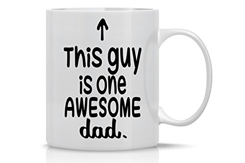 This Guy is One Awesome Dad - Funny Dad Mug - 11OZ Coffee Mug - Mugs For Men - Best Father Mug - Gift For Dad - Perfect Gift for Father's Day - By AW Fashions This Guy is One Awesome Dad - Funny Dad Mug - 11OZ Coffee Mug - Mugs For Men - Best Father Mug - Gift For Dad - Perfect Gift for Father's Day - By AW Fashions