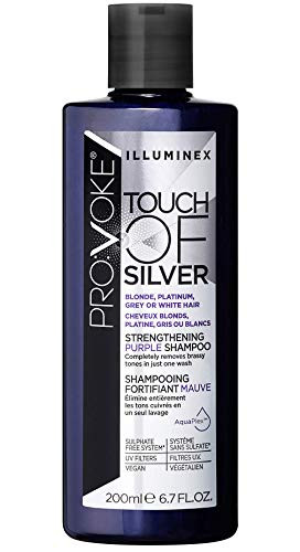 Purple Shampoo for Blonde Hair Eliminates Brassy Tones - Blonde Toner Hair Lightener - Works on Any Light Color Platinum Silver Grey White