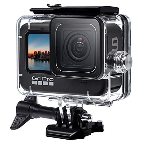 FitStill 60M Waterproof Case for GoPro Hero 9 Black Protective Underwater Dive Housing Shell with Bracket Accessories for Go Pro Hero9 Action Camera