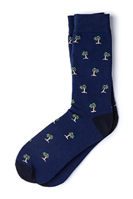 Mens Tropical Palm Trees Novelty Crew Carded Cotton Hipster Socks 1 Pair 4 Colors Available Mens Tropical Palm Trees Novelty Crew Carded Cotton Hipster Socks 1 Pair 4 Colors Available