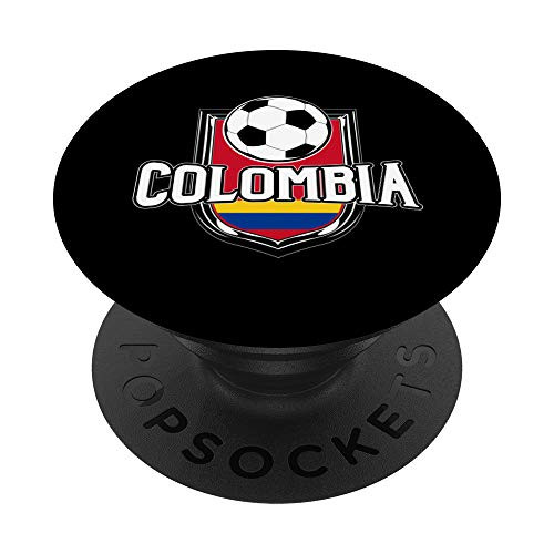 Colombia Soccer Ball Colombian Flag Football Tee PopSockets PopGrip Swappable Grip for Phones and Tablets Colombia Soccer Ball Colombian Flag Football Tee PopSockets PopGrip Swappable Grip for Phones and Tablets