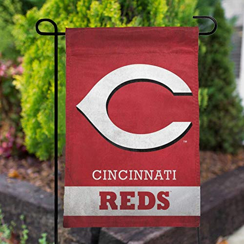 Stockdale Cincinnati Reds Garden Flag Cool Flags for Lawn Garden Porch