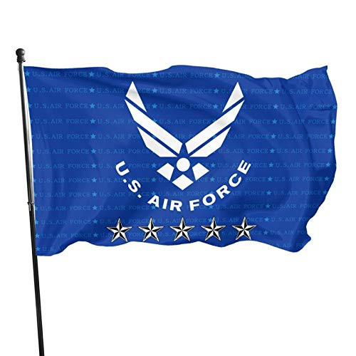Ximengabc US Air Force 3x5 Foot Flag Outdoor 100 Single-Layer Translucent Polyester 3x5 Ft Banner for Garden Home Ximengabc US Air Force 3x5 Foot Flag Outdoor 100 Single-Layer Translucent Polyester 3x5 Ft Banner for Garden Home
