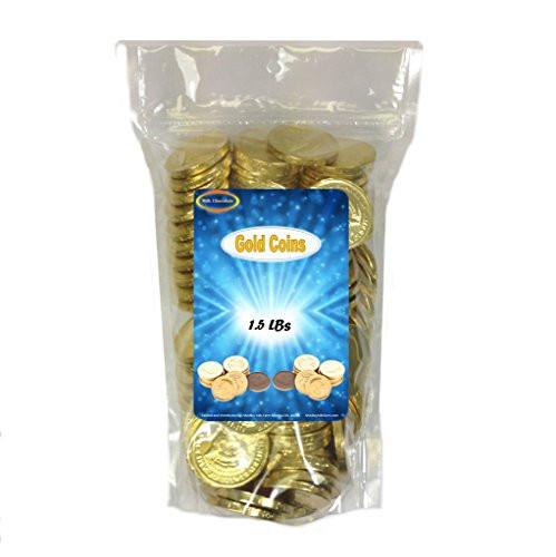 Milk Chocolate Large Kennedy Gold Coins 90 pcs