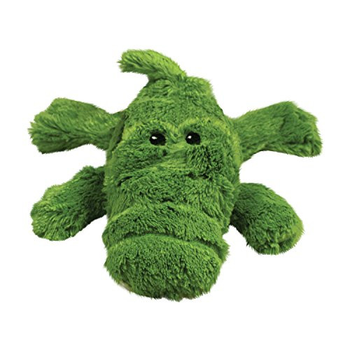 KONG - Cozie Ali Alligator - Indoor Cuddle Squeaky Plush Dog Toy - For Medium Dogs