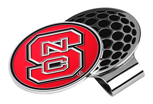 LinksWalker NCAA North Carolina State Wolfpack Golf Hat Clip with Ball Marker