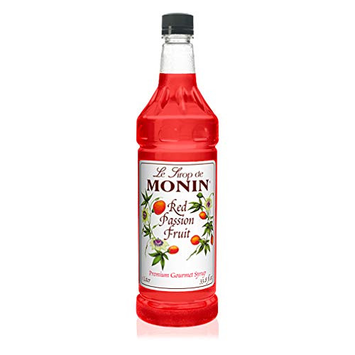 Monin Red Passion Fruit Syrup 1 Liter
