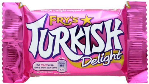 Frys Turkish Delight British Chocolate Bar x 12