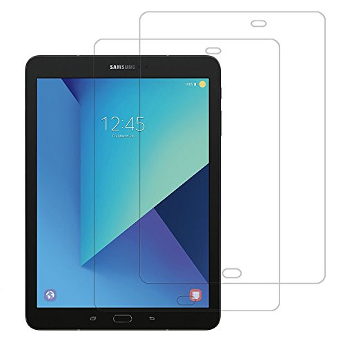 [2-pack] Galaxy Tab S3/Tab S2 Glass Screen Protector, Ruban Tempered Glass Screen Protector for Samsung Galaxy Tab S3/Tab S2 9.7 Tablet, Bubble-Free/Anti-Fingerprint [Clear]