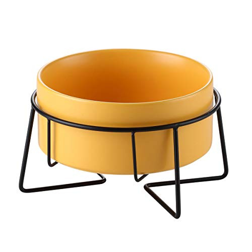 CHIDOO Ceramic Raised Cat Bowl Elevated Dog Bowl Pet Bowl Cat Food Dish Dog Water Bowl Dog Dish CHIDOO Ceramic Raised Cat Bowl Elevated Dog Bowl Pet Bowl Cat Food Dish Dog Water Bowl Dog Dish