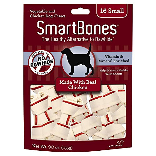 SmartBones SBC-00201 Chicken Dog Chew Mini 16 piecespack
