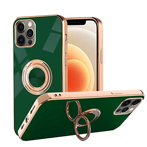 Weixiltc Designed for iPhone 12 Pro Max Case Anti-Scratch Anti-Yellow Ultra-Clear Cover for iPhone 6_7 Inch Cover Compatible with iPhone 12 Pro Max 2020 Dark Green