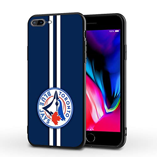 KSFNC iPhone 7 Plus Case 8 Plus Case 5_5Baseball Team Design Cover Cases for Apple iPhone 78 Plus Blue-Jays-to