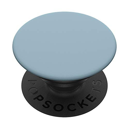 Pale Blue Solid Simple Plain HEX  A6C2CE PopSockets Grip and Stand for Phones and Tablets
