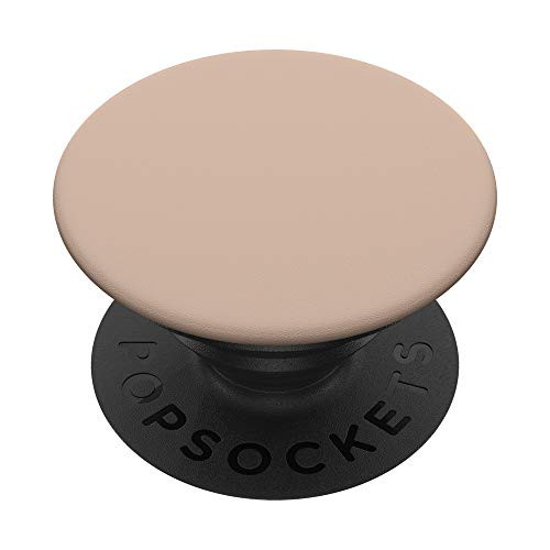 Light Orange Solid Simple Plain HEX  DCC1B0 PopSockets Grip and Stand for Phones and Tablets