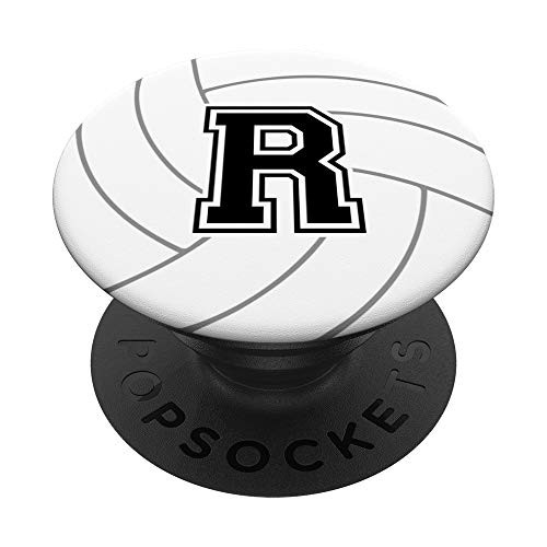 Volleyball Letter R Monogram Player Initial Coach Gift Zx PopSockets PopGrip Swappable Grip for Phones and Tablets Volleyball Letter R Monogram Player Initial Coach Gift Zx PopSockets PopGrip Swappable Grip for Phones and Tablets