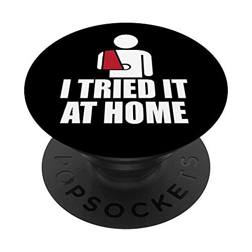 Tried Science Experiments At Home Funny Nerd Gift PopSockets Grip and Stand for Phones and Tablets