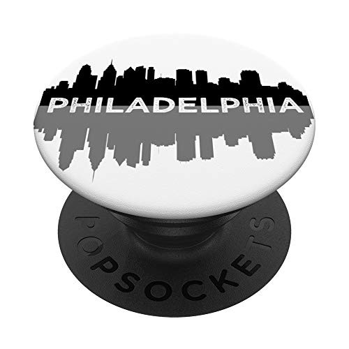City of Philadelphia Philly Skyline Art Home Souvenir Gift PopSockets Grip and Stand for Phones and Tablets