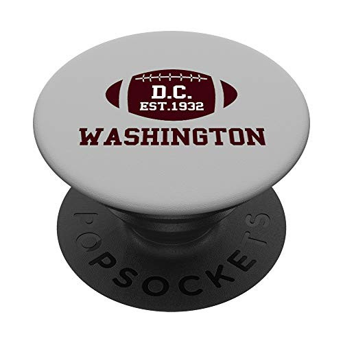 Washington Sports Football Team Fans Novelty Gift PopSockets PopGrip Swappable Grip for Phones and Tablets Washington Sports Football Team Fans Novelty Gift PopSockets PopGrip Swappable Grip for Phones and Tablets