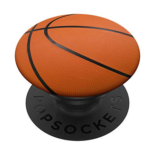 Basketball Ball Sport Game Basketball Player Lover Gift PopSockets Grip and Stand for Phones and Tablets