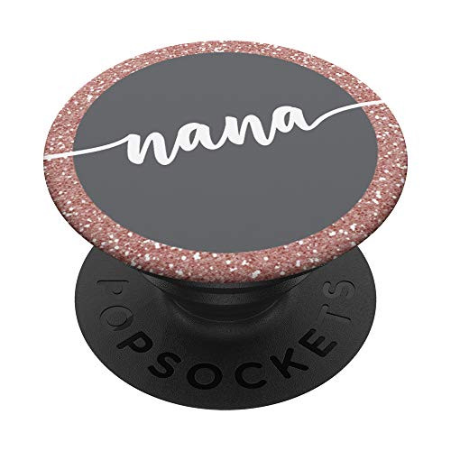 Nana Simple Script Mothers Day Gift PopSockets Grip and Stand for Phones and Tablets