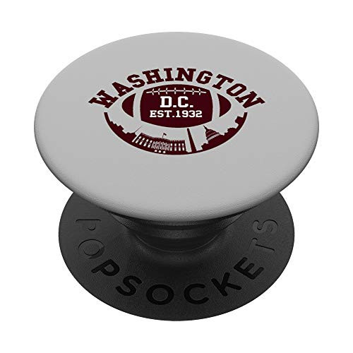 Washington DC Sports Football Fans Novelty Gift PopSockets PopGrip Swappable Grip for Phones  and  Tablets