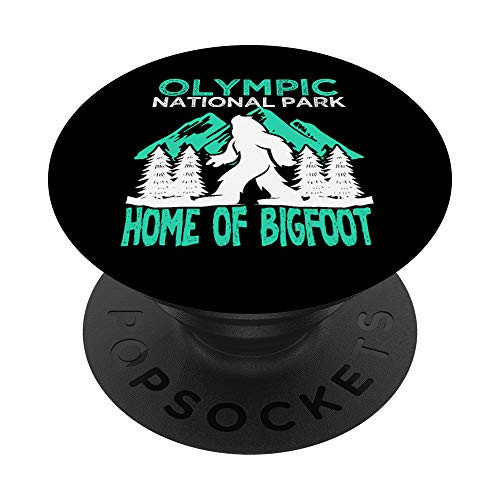 Olympic National Park Home of The Bigfoot Funny Hiking Gift PopSockets Grip and Stand for Phones and Tablets Olympic National Park Home of The Bigfoot Funny Hiking Gift PopSockets Grip and Stand for Phones and Tablets