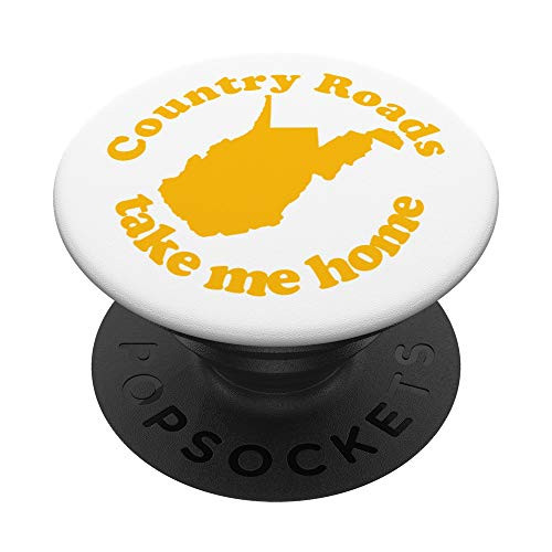 West Virginia Country Roads Retro Take Me Home State Map PopSockets Grip and Stand for Phones and Tablets West Virginia Country Roads Retro Take Me Home State Map PopSockets Grip and Stand for Phones and Tablets