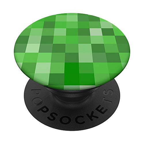 Green Pixel PopSockets PopGrip Swappable Grip for Phones and Tablets Green Pixel PopSockets PopGrip Swappable Grip for Phones and Tablets