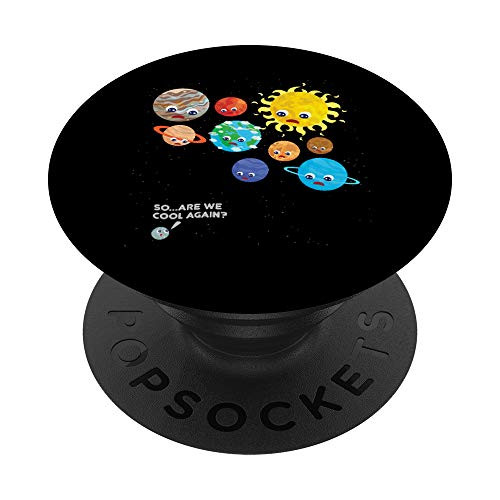 Pluto Planet Solar System Dwarf Planets Space Astronaut Gift PopSockets Grip and Stand for Phones and Tablets Pluto Planet Solar System Dwarf Planets Space Astronaut Gift PopSockets Grip and Stand for Phones and Tablets