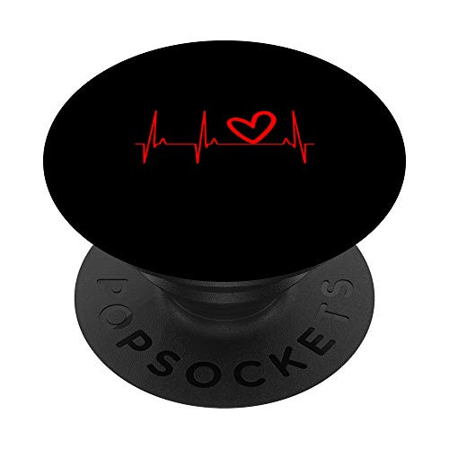 simple shaped red heartbeat small heart minimalist outline PopSockets PopGrip Swappable Grip for Phones and Tablets simple shaped red heartbeat small heart minimalist outline PopSockets PopGrip Swappable Grip for Phones and Tablets