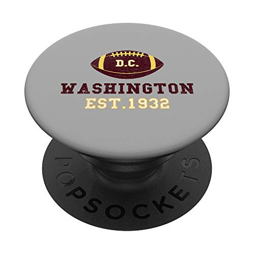 Football Team Washington Adult Novelty Gift PopSockets PopGrip Swappable Grip for Phones and Tablets Football Team Washington Adult Novelty Gift PopSockets PopGrip Swappable Grip for Phones and Tablets