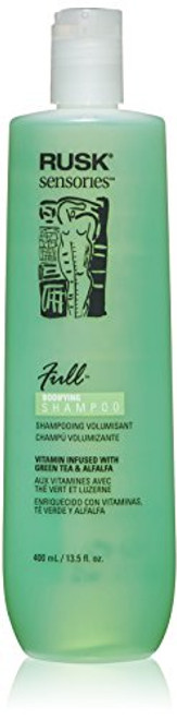 RUSK Sensories Full Green Tea and Alfalfa Bodifying Shampoo, 13.5 fl. oz.