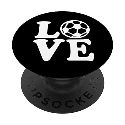 Soccer love PopSockets Grip and Stand for Phones and Tablets