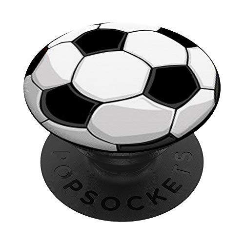 Soccer Ball Pattern Boys and Girls Gift PopSockets Grip and Stand for Phones and Tablets
