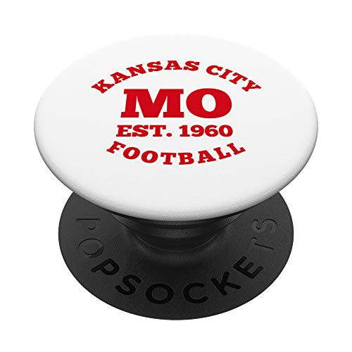 Vintage Kansas City Mo Football Est_ 1960 Sport Novelty Gift PopSockets PopGrip Swappable Grip for Phones and Tablets Vintage Kansas City Mo Football Est_ 1960 Sport Novelty Gift PopSockets PopGrip Swappable Grip for Phones and Tablets