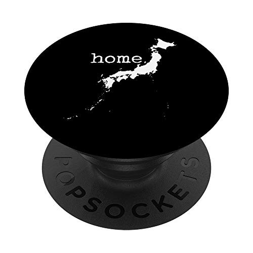 Japan Home Japanese Map Home Country Pride PopSockets Grip and Stand for Phones and Tablets