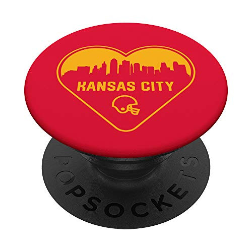 Cute I Love Kansas City Football Heart City Skyline PopSockets PopGrip Swappable Grip for Phones and Tablets Cute I Love Kansas City Football Heart City Skyline PopSockets PopGrip Swappable Grip for Phones and Tablets