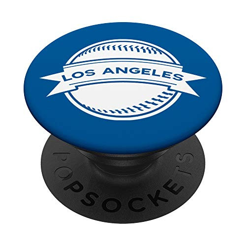 Retro Los Angeles Baseball LA Home Game PopSockets Grip and Stand for Phones and Tablets