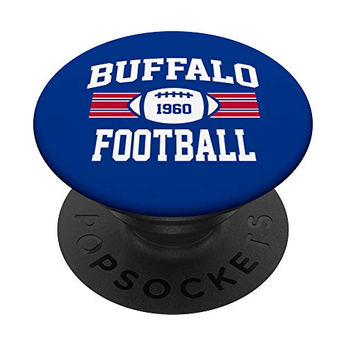 Buffalo Football Athletic Vintage Sports Team Fan PopSockets PopGrip Swappable Grip for Phones and Tablets Buffalo Football Athletic Vintage Sports Team Fan PopSockets PopGrip Swappable Grip for Phones and Tablets