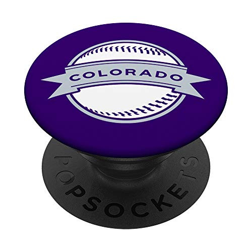 Retro Colorado Baseball COL Home Game PopSockets Grip and Stand for Phones and Tablets Retro Colorado Baseball COL Home Game PopSockets Grip and Stand for Phones and Tablets