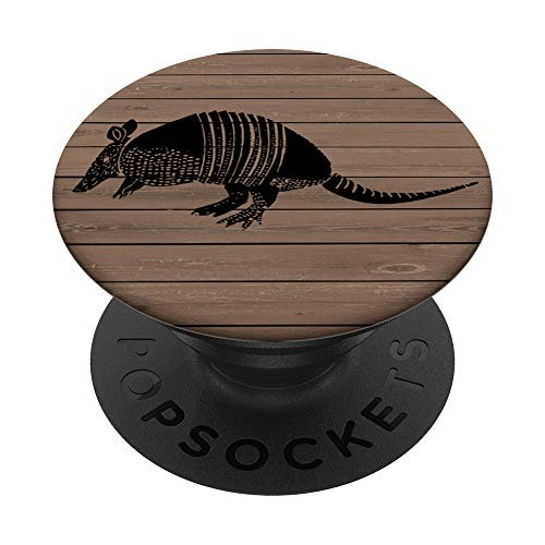 Cute  and  Plain  and  Simple Armadillo PACJ0612 PopSockets Grip and Stand for Phones and Tablets