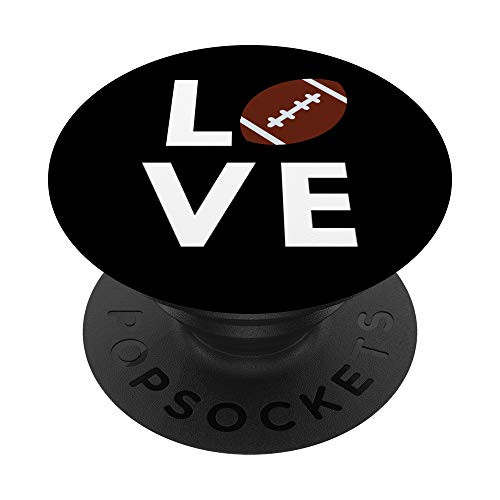 Love Football Sports Lover Game Day PopSockets PopGrip Swappable Grip for Phones and Tablets Love Football Sports Lover Game Day PopSockets PopGrip Swappable Grip for Phones and Tablets