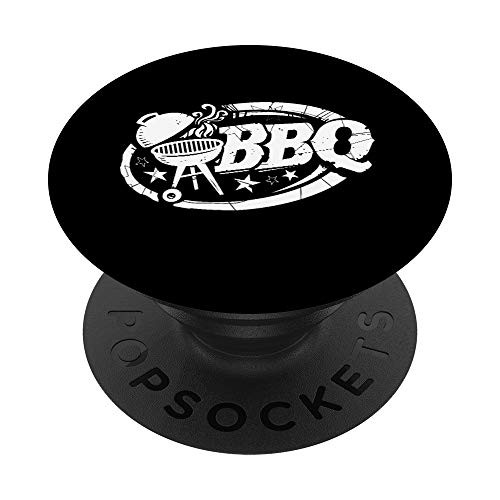 BBQ grill grilling grill master garden garden party PopSockets PopGrip Swappable Grip for Phones  and  Tablets